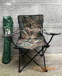 Maskirne stolice za kampovanje i pecanje - AKCIJA